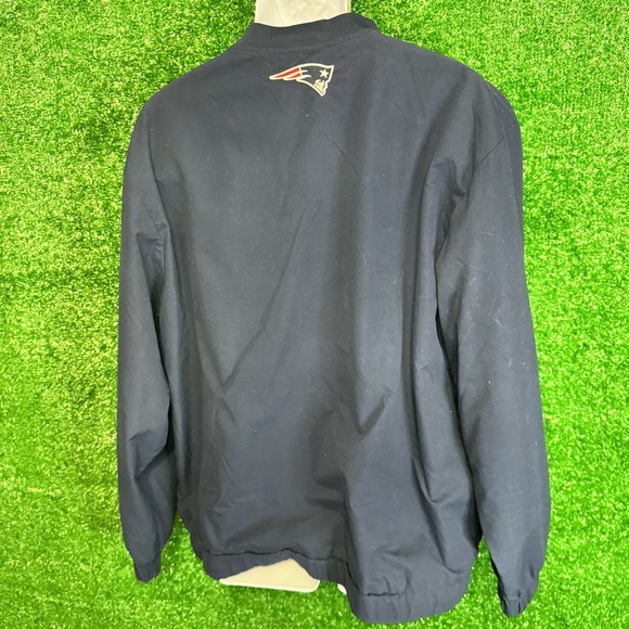 NFL Team Apparel Navy and Gray Pullover - Picture 2 of 4